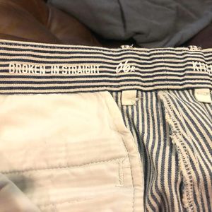 Gap Khakis in Seersucker